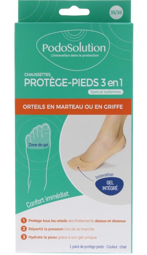 Ballerine protection Orteils- Podosolution